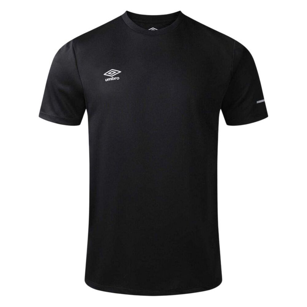 Umbro Mens Crew Neck Athletic T-Shirt / Black